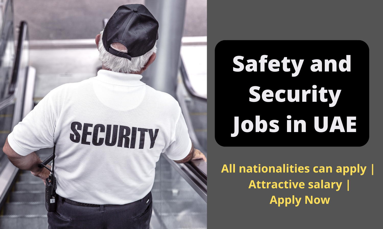Safety and Security Jobs in UAE