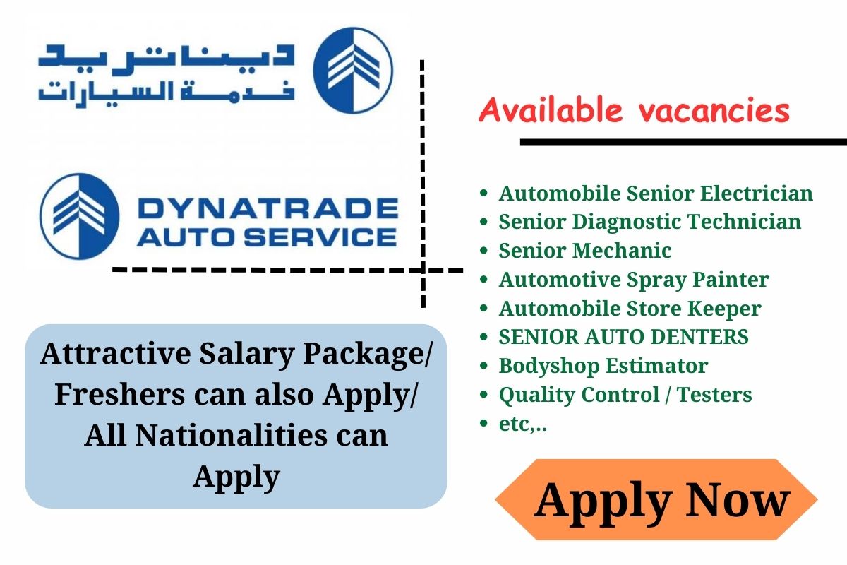 Dynatrade Auto Service Jobs & Careers in UAE Apply Now 2024