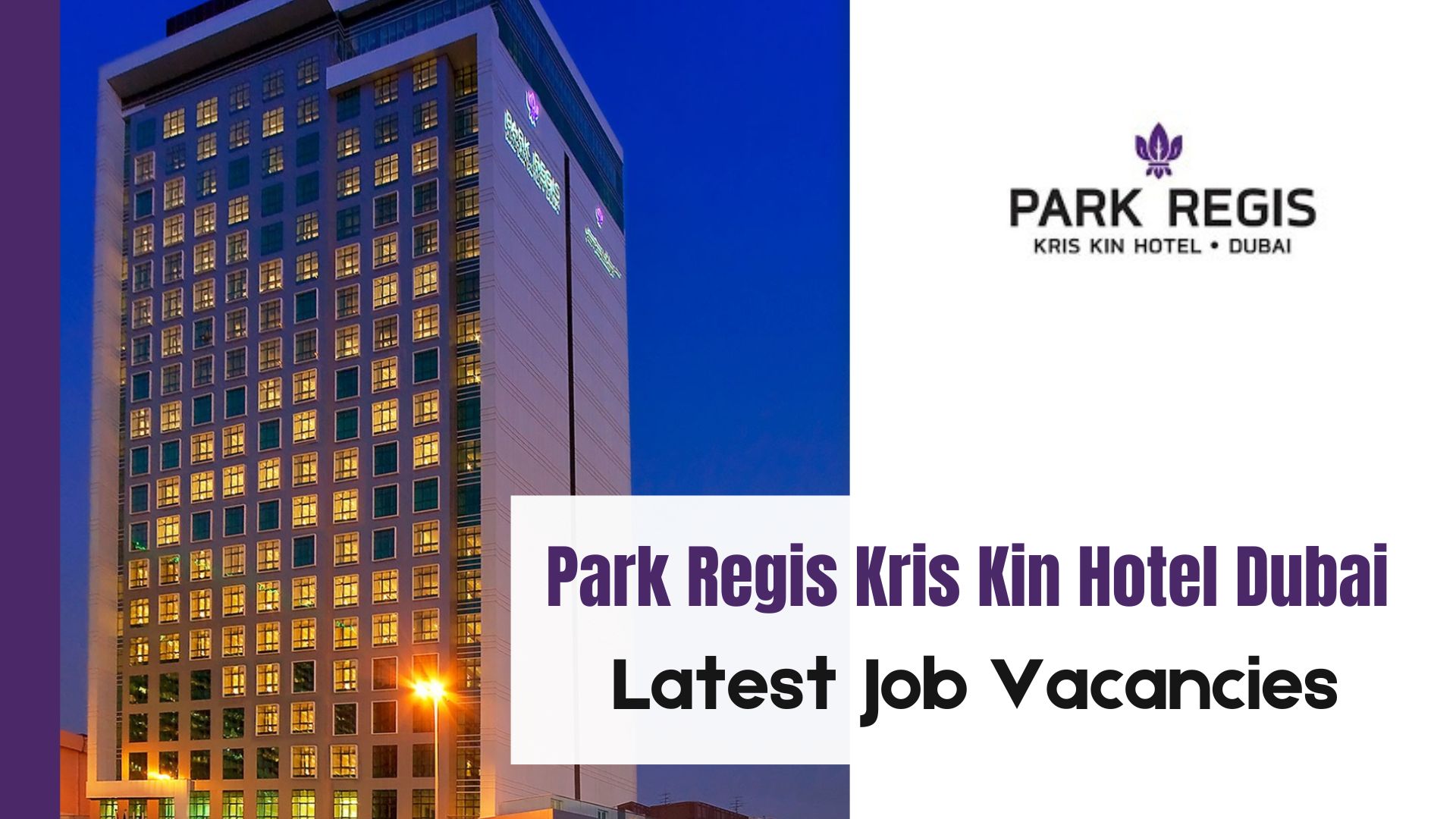 Dubai Airport To Park Regis Kris Kin Hotel www.cazajobz.com