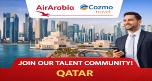 Air Arabia Cozmo Travel Jobs Qatar