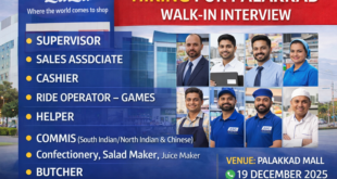 LuLu walk-in interview Palakkad