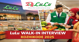 LuLu Walk-In Interview Kozhikode