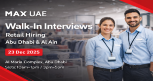 MAX UAE Walk-In Interview