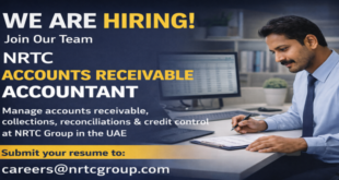 Accounts Receivable Accountant Job in UAE