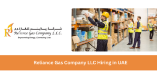 Reliance Gas Company LLC Hiring in UAE
